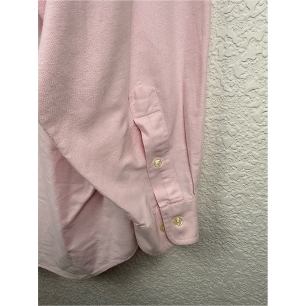Polo Ralph Lauren | Yarmouth Men's Pink Cotton Button Down Shirt | 17.5 34/35 - Picture 5 of 6